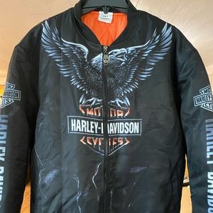 COPY - Bomber Jacket w/ Harley Davidson sublimation